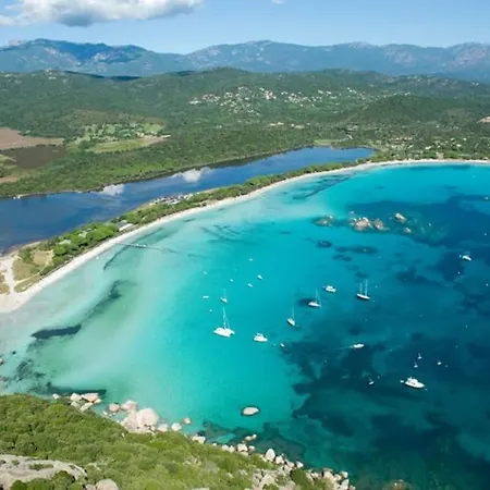 T3 Independant Dans Piscine Privee Vue Panoramique Tres Calme 4personnes Porto-Vecchio (Corsica)