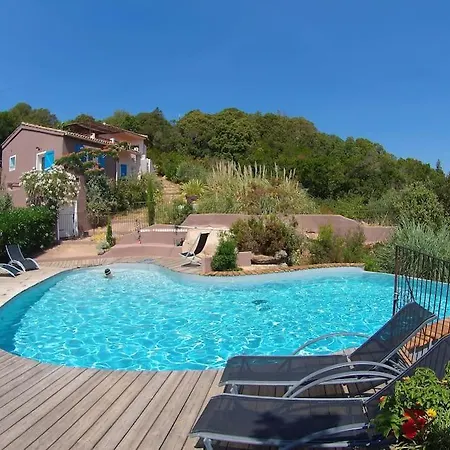 T3 Independant Dans Piscine Privee Vue Panoramique Tres Calme 4personnes Порто-Веккьо